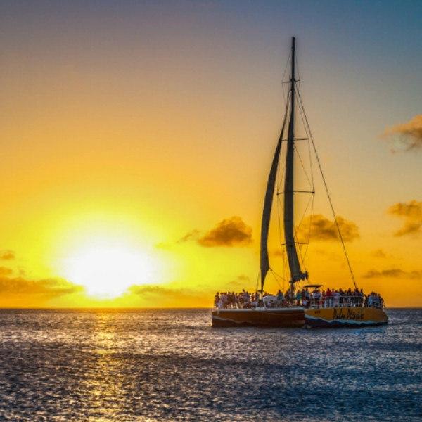 Palm Pleasure Catamaran – Sunset Sail in Aruba 03