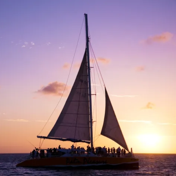 Palm Pleasure Catamaran – Sunset Sail in Aruba 04